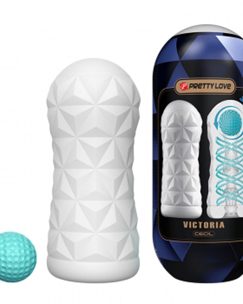 "Victoria Masturbator - White BM-009229T6-2"