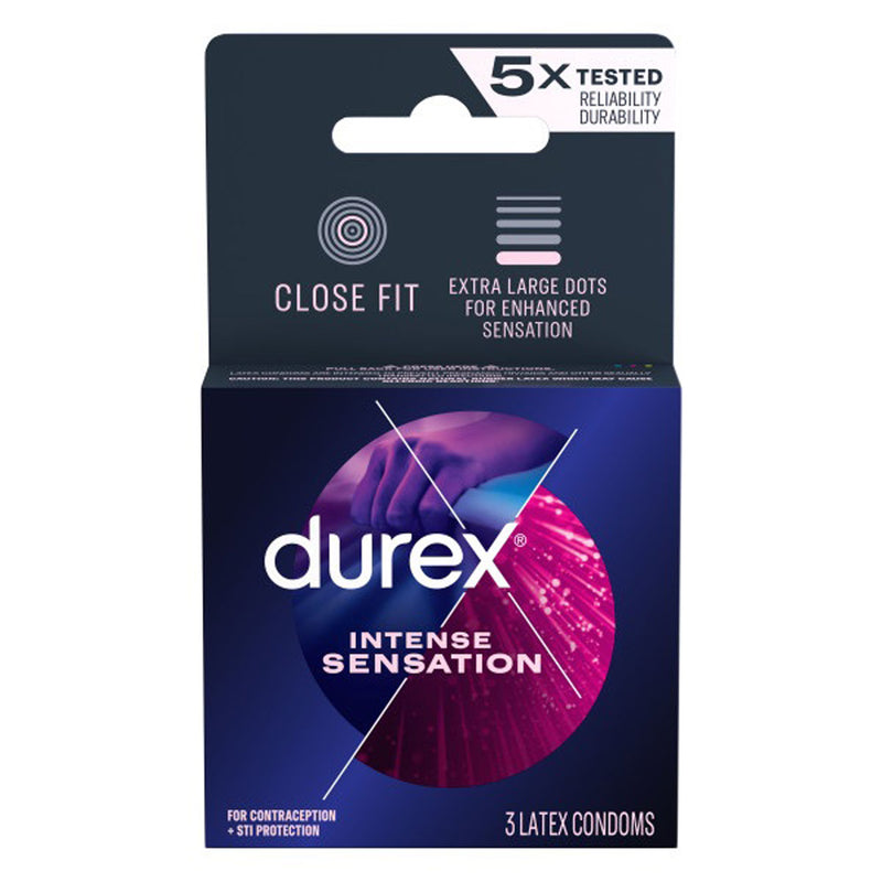 "Durex Intense Sensation - 3 Pack PM9658"