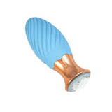 "Goddess Diamond Tulip Massager - Blue NW3209"