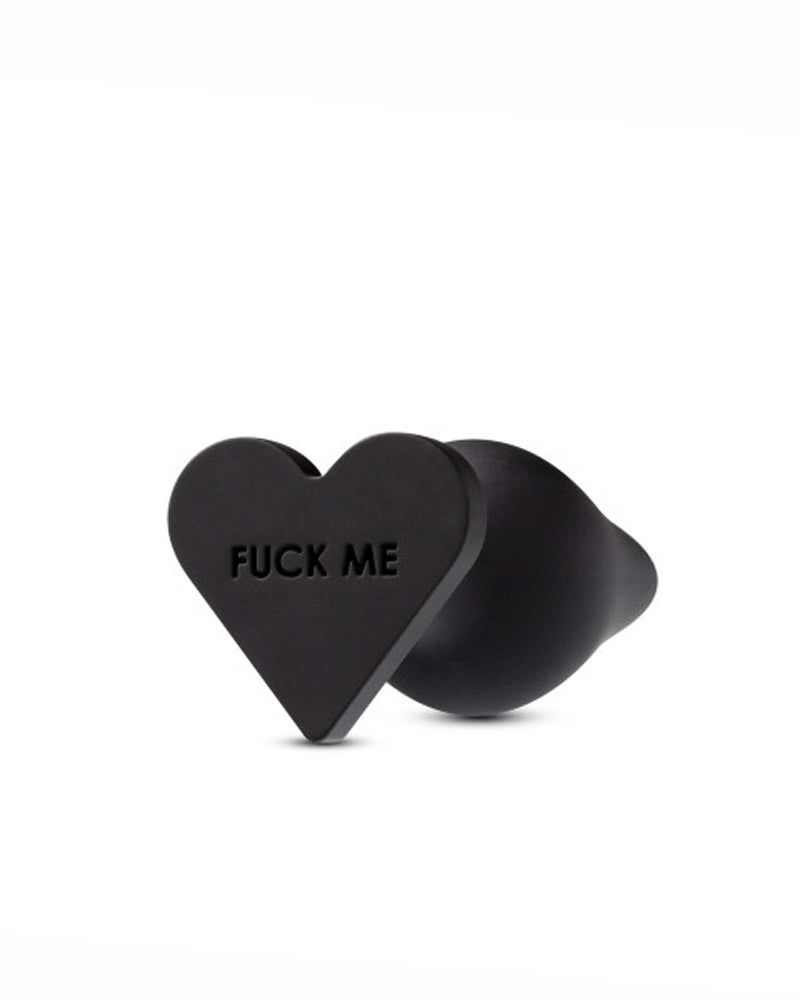 "Temptasia - Fuck Me Butt Plug - Black BL-95725"