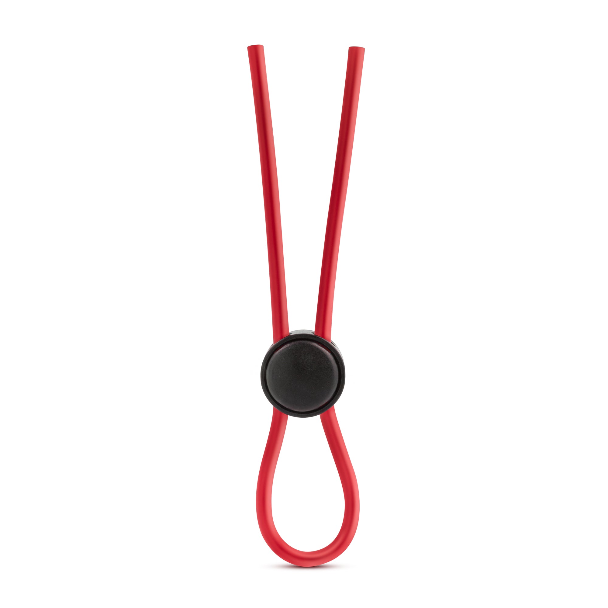 "Stay Hard - Silicone Loop Cock Ring - Red BL-31098"