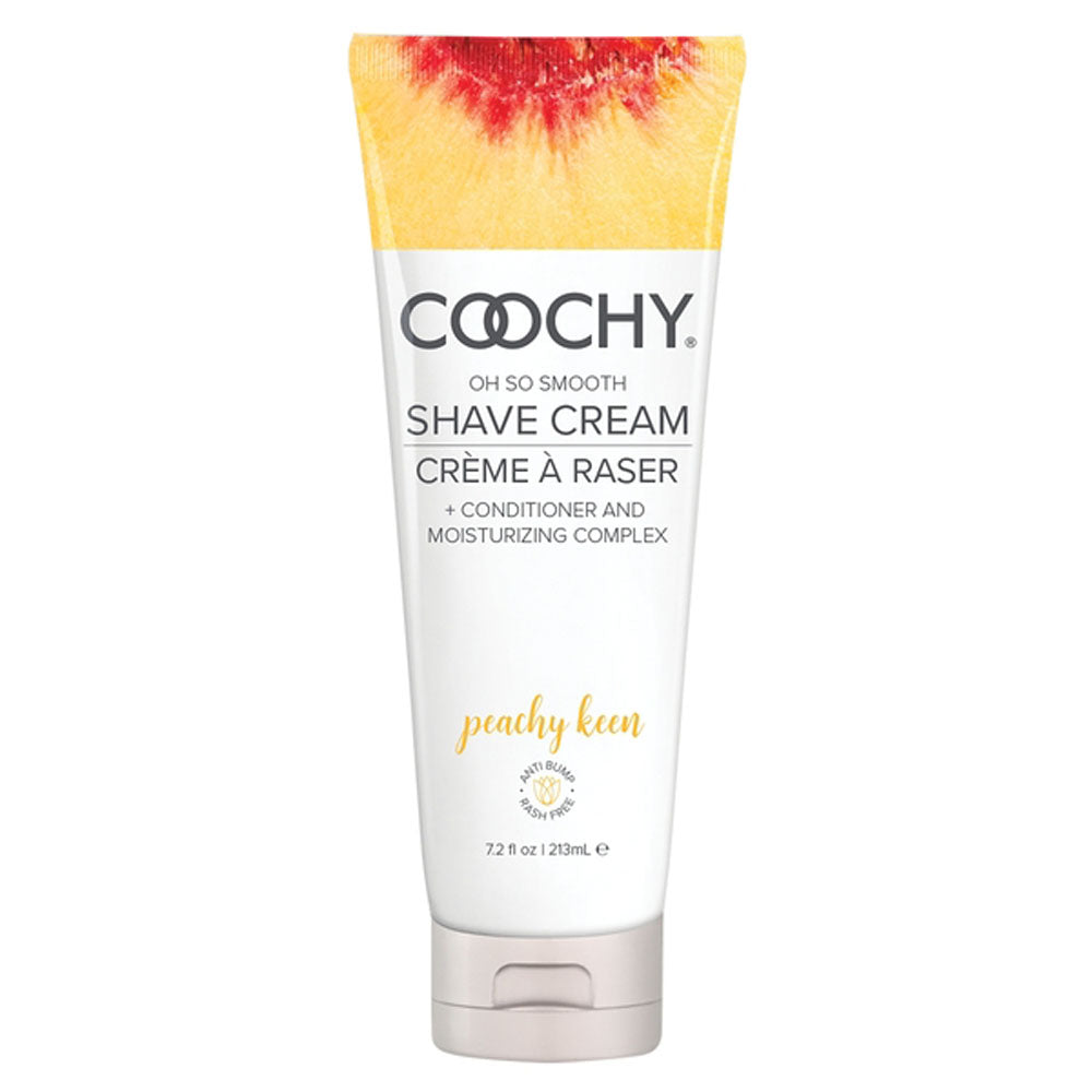 "Coochy Oh So Smooth Shave Cream - Peachy Keen 7.2 Fl Oz 213ml COO1014-07"