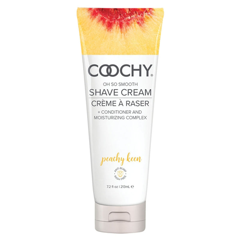 "Coochy Oh So Smooth Shave Cream - Peachy Keen 7.2 Fl Oz 213ml COO1014-07"