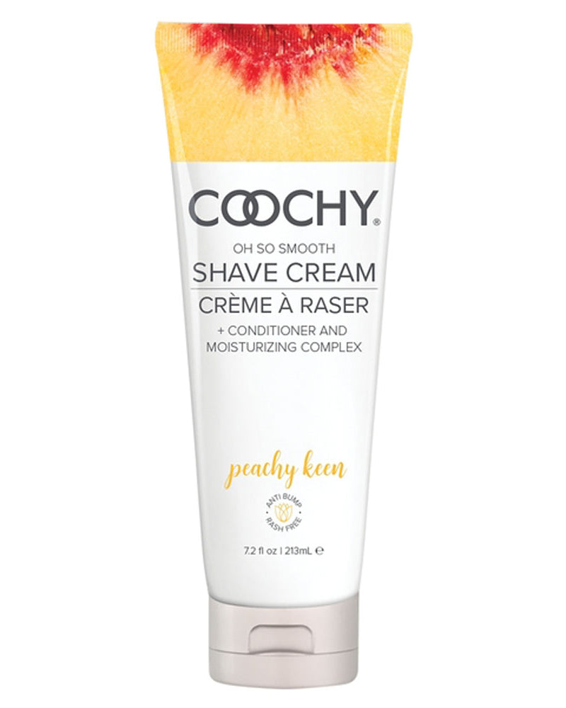 "Coochy Oh So Smooth Shave Cream - Peachy Keen 7.2 Fl Oz 213ml COO1014-07"