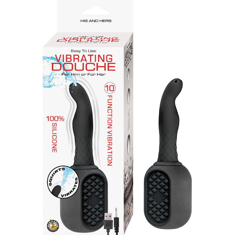 "Vibrating Douche - Black NW3080-2"