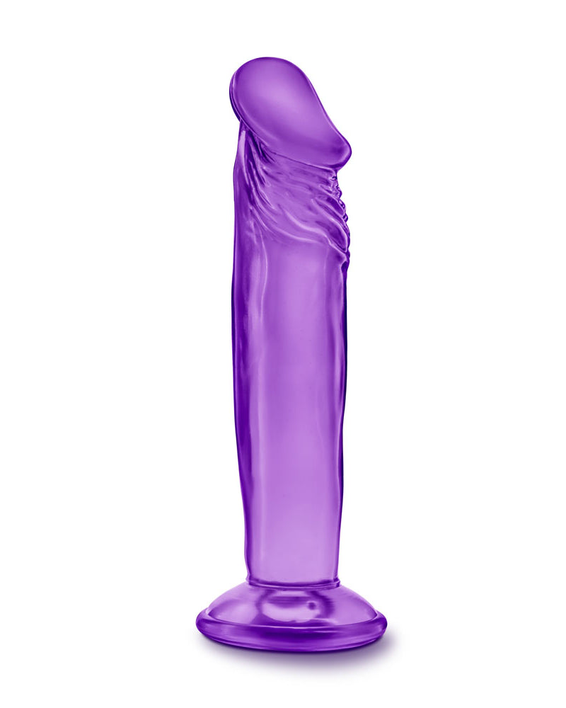 "B Yours - Sweet n' Small 6 Inch Dildo With Suction Cup - Purple BL-14621"