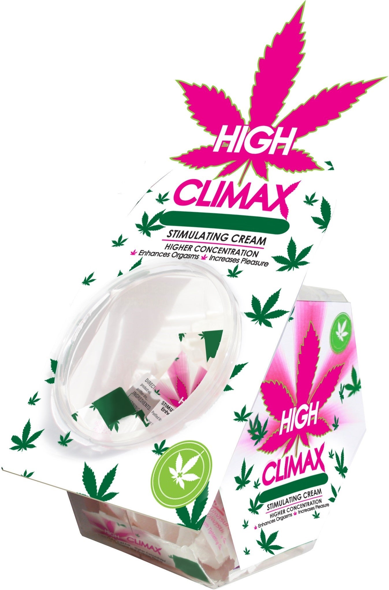 "High Climax Female Stimulating Cream - 0.067 Fl. Oz. - 50 Pc. Bowl Display BA-HCSPDJ"