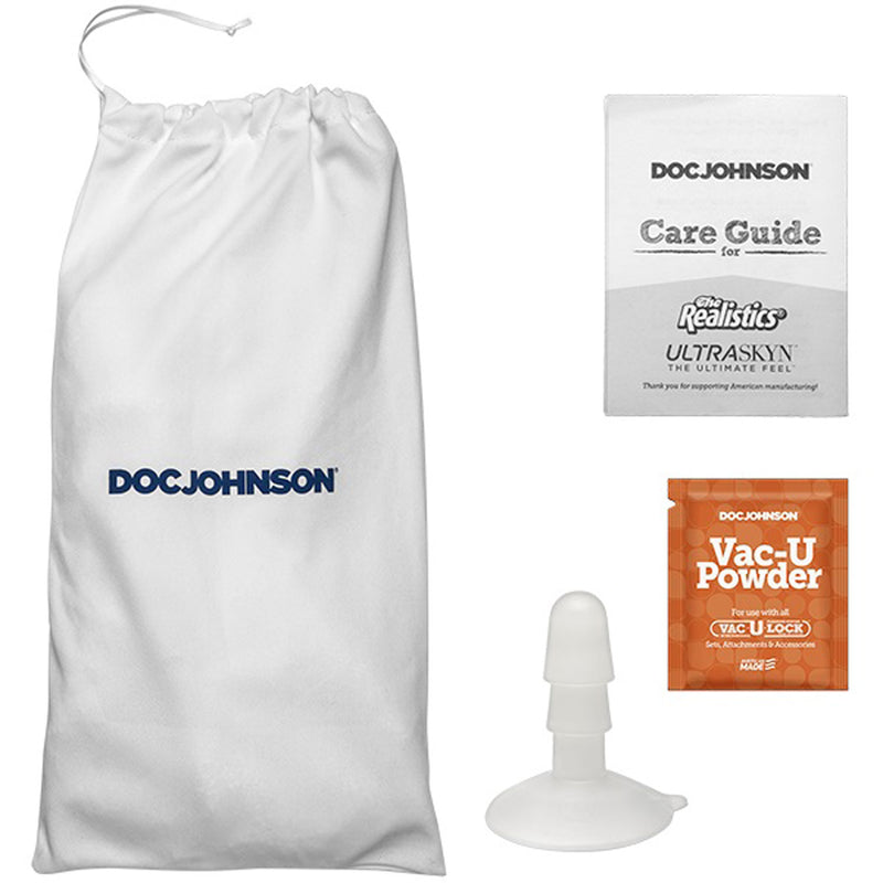 "Signature Cocks Hollywood Cash 11 Cock With Removable Vac-U-Lock Suction Cup - Chocolate DJ8160-39-BX"