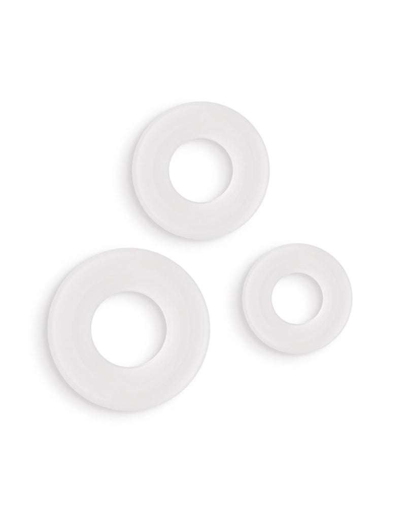 Firefly - 3 Pc Bubble Rings - White