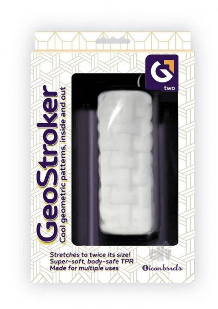 "Geostroker 2 Stroker - White IC3105"