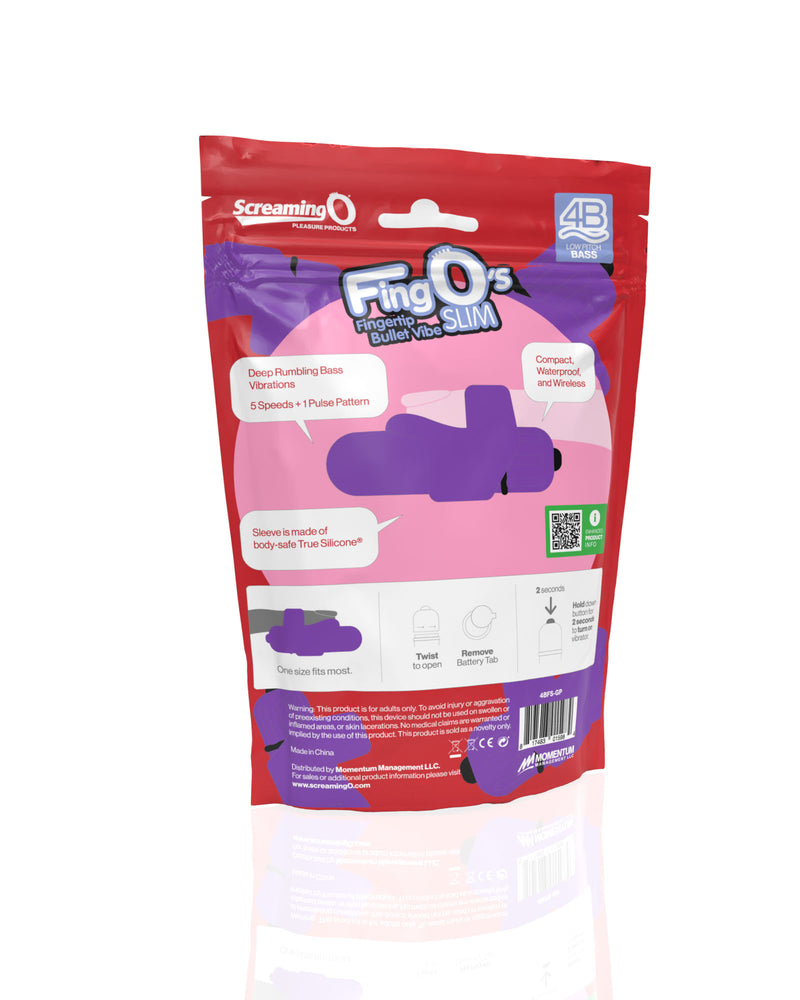 "4b Fingo Slim - Grape SO-4BFS-GP"