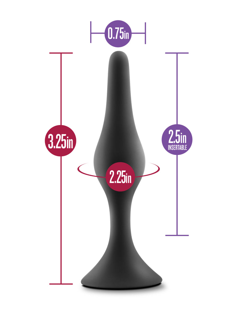 "Luxe - Beginner Plug Small - Black BL-12615"