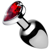 "Red Heart Gem Anal Plug - Medium BTYS-AF633-MEDIUM"