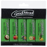 "Goodhead - Oral Delight Gel - Tropical Fruits - 5 Pack - 1 Fl. Oz. DJ1361-31-BX"