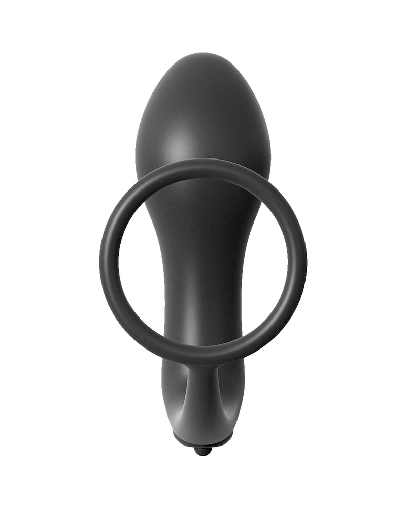 "Anal Fantasy Collection Ass Gasm Cockring Vibrating Plug PD4684-23"