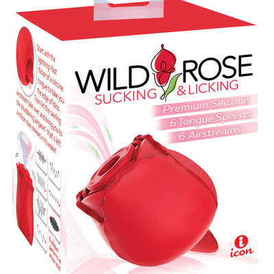 "Wild Rose Sucking and Licking - Red IC1701"