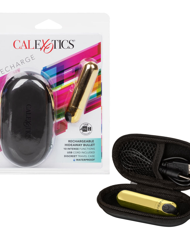 "Rechargeable Hideaway Bullet - Gold SE0062452"