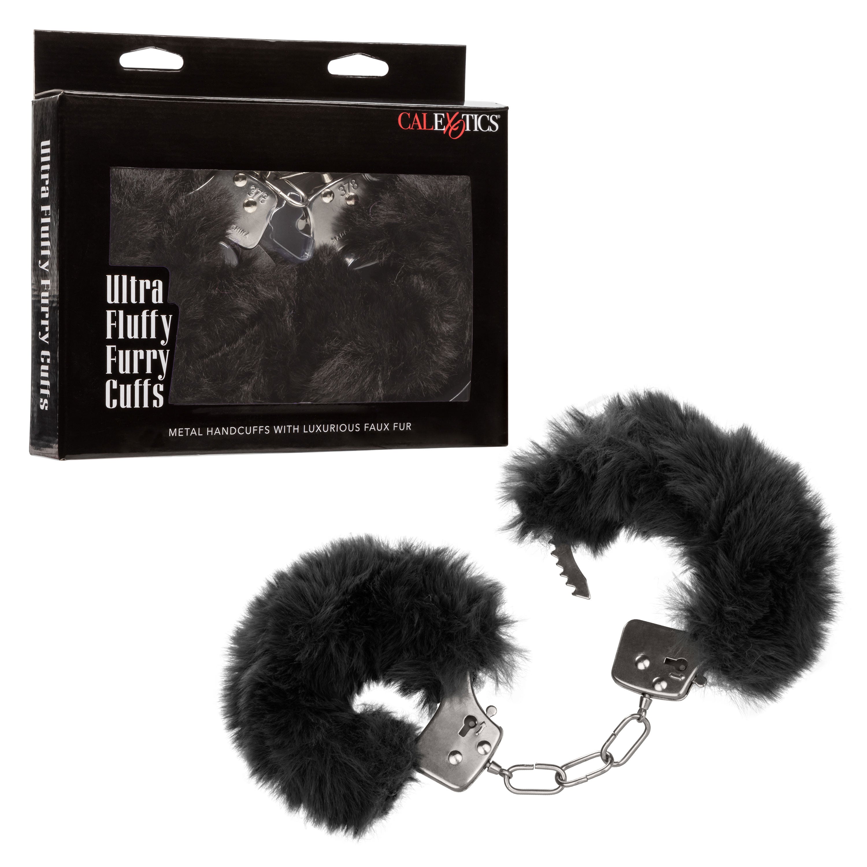 "Ultra Fluffy Furry Cuffs - Black SE2651653"