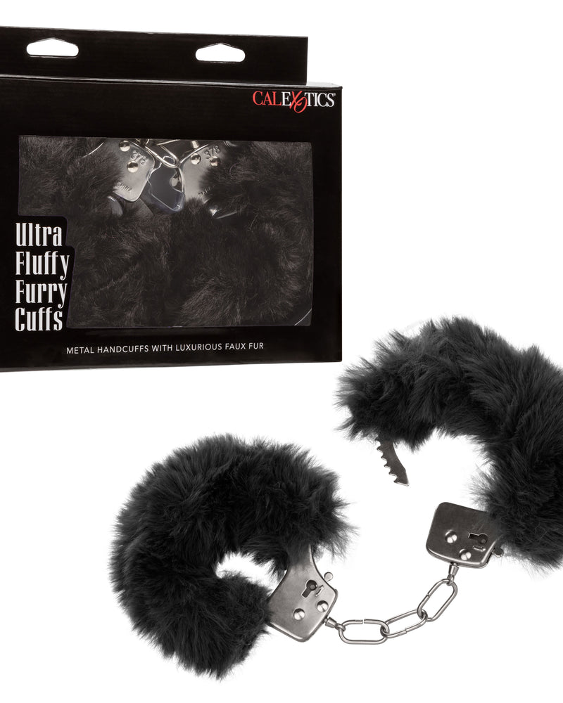 "Ultra Fluffy Furry Cuffs - Black SE2651653"