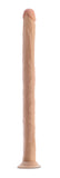 Dr. Skin - 19 Inch Dildo - Beige