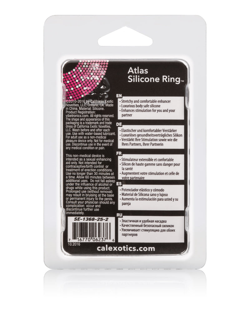 "Atlas Silicone Ring - Black SE1368252"