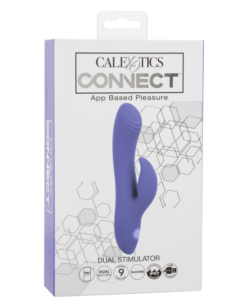 "Calexotics Connect Dual Stimulator - Periwinkle SE0001203"