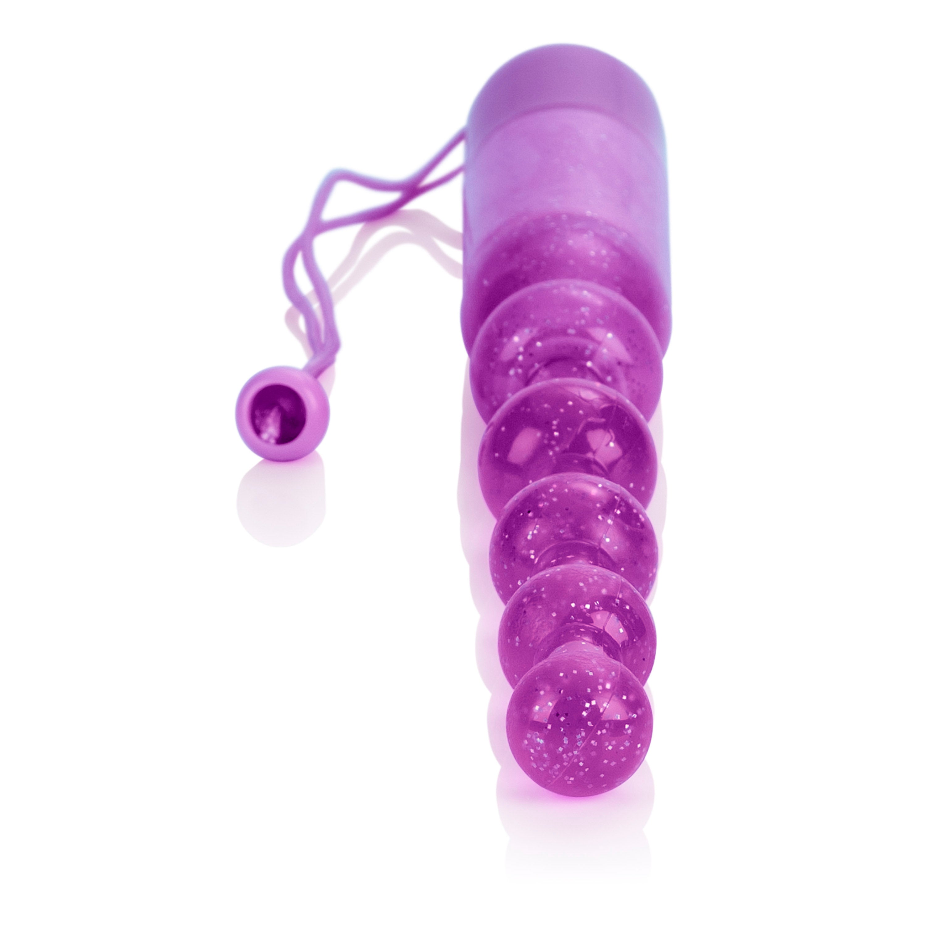 Vibrating Pleasure Beads - Purple