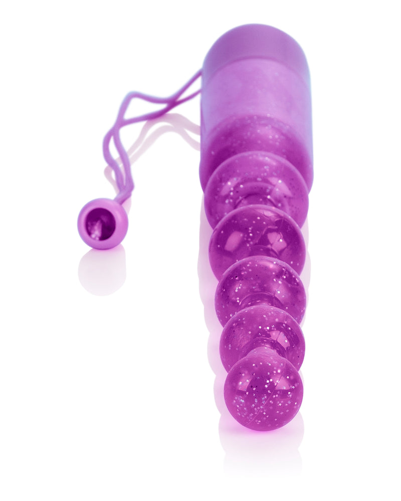 Vibrating Pleasure Beads - Purple
