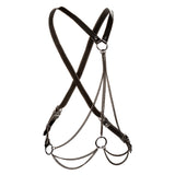 Euphoria Collection Plus Size Multi Chain Harness - Black