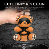 "Rope Teddy Bear Keychain MS-AH121"