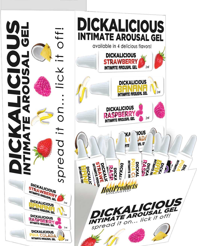 Dickalicious - 2ml Tubes Wall Mount - 144 Pc Display