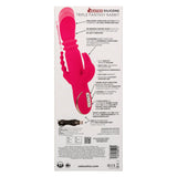 Jack Rabbit Signature Heated Silicone Triple Fantasy Rabbit - Pink