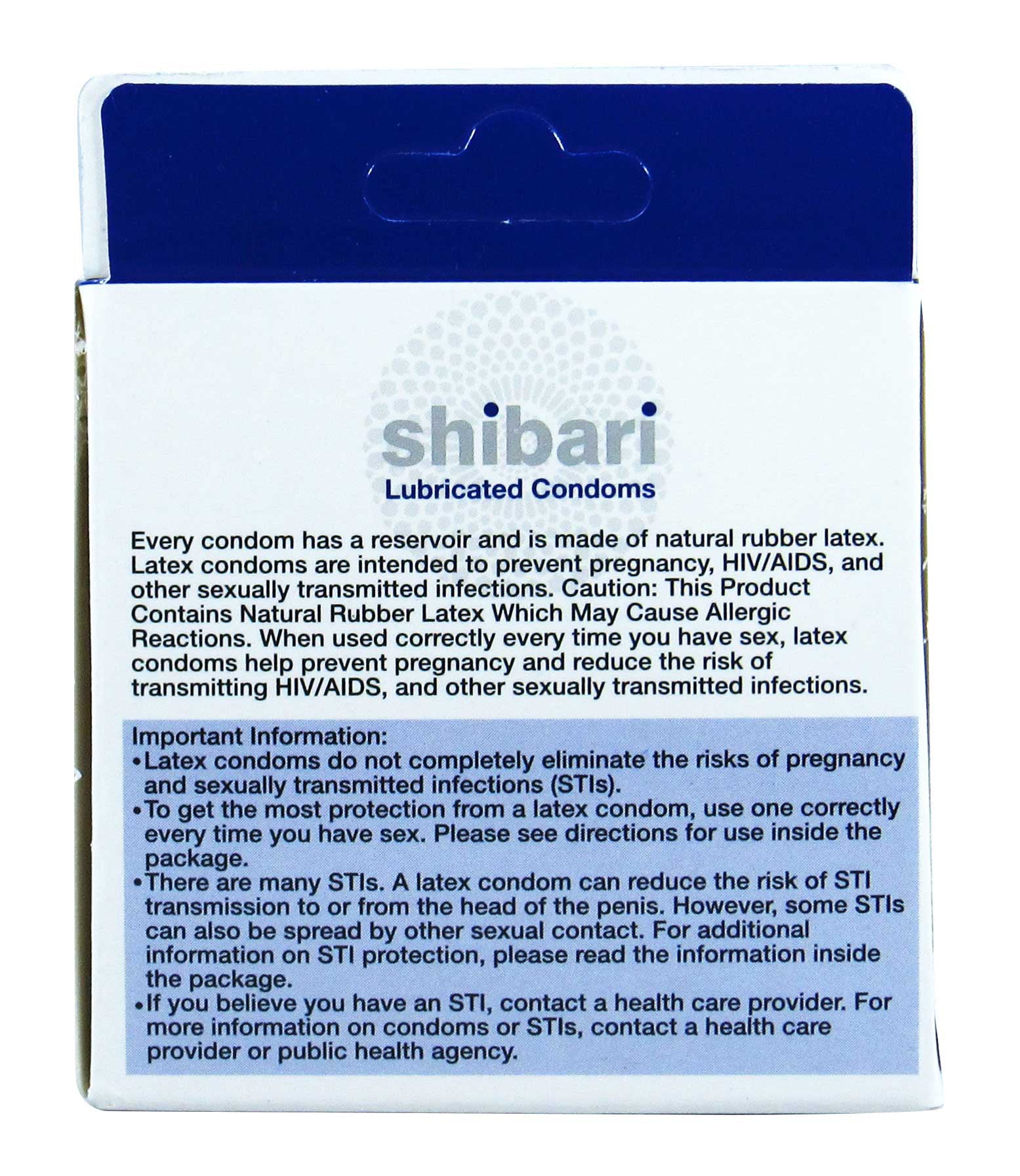 "Shibari Lubricated Condoms - 3 Pack TMN-CNDM-2168"