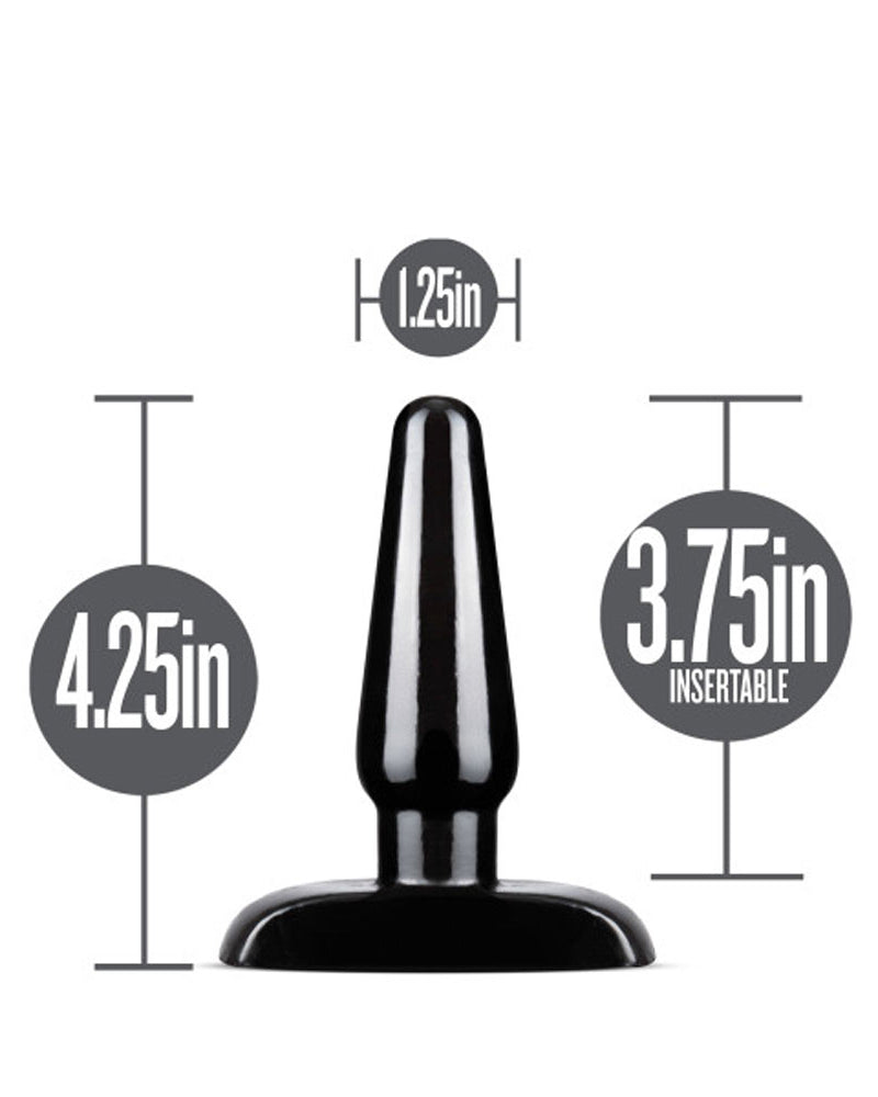 "Anal Adventures - Basic Anal Plug - Small - Black BL-18615"