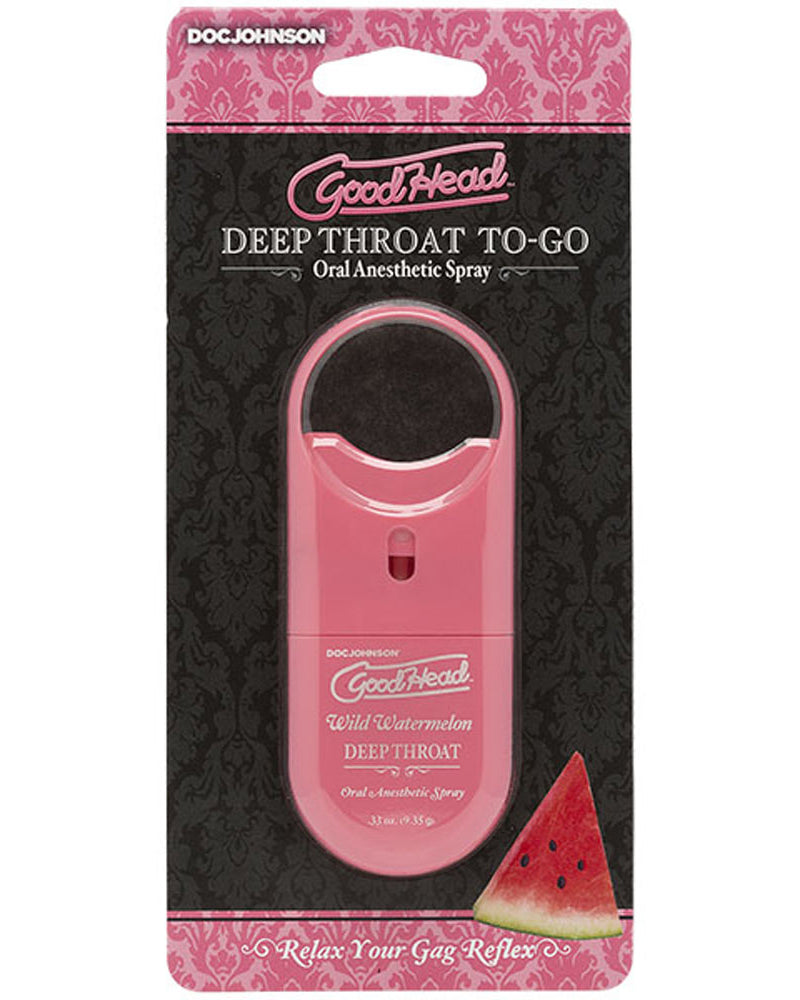 "Goodhead - Deep Throat Spray to-Go - Wild Watermelon - .33 Oz. DJ1360-40-CD"