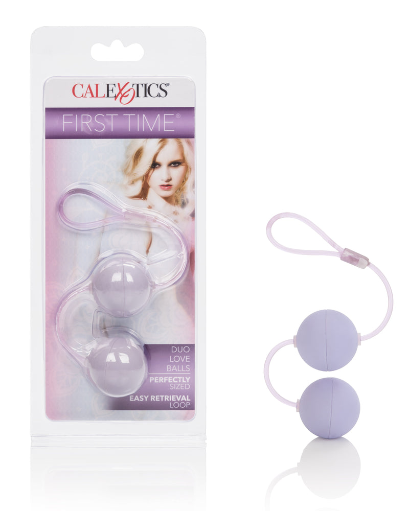 "First Time Love Balls Duo Lovers - Purple SE0004362"