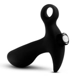 Anal Adventures- Platinum - Silicone Vibrating Prostate Massager 01 - Black