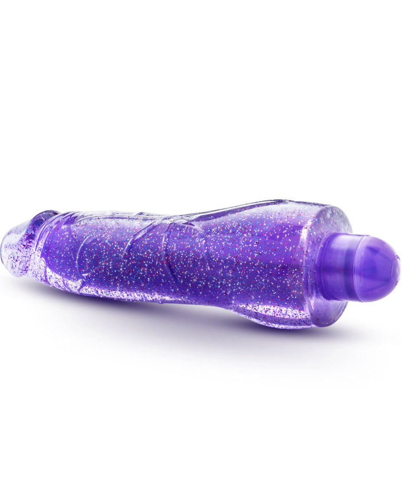 Glow Dicks - Molly Glitter Vibrator - Purple