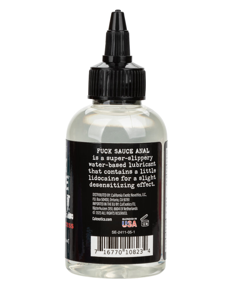 "Fuck Sauce Anal Numbing Lubricant 4 Oz SE2411051"