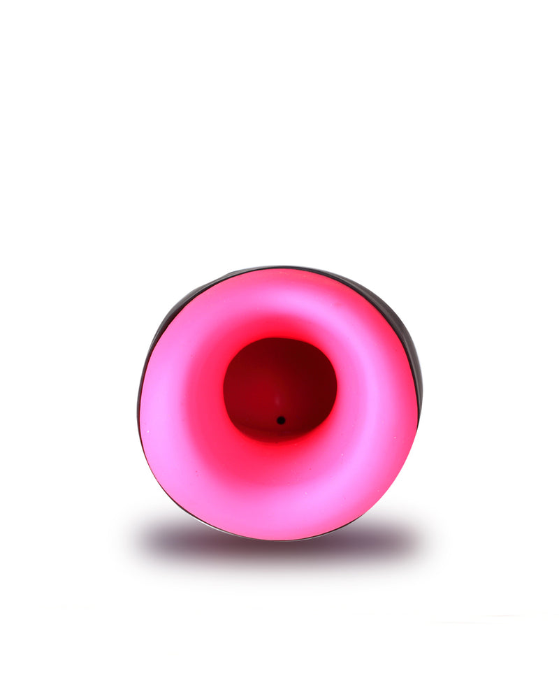 "Piper USB Rechargeable Multi Function Masturbator With Suction - Black/pink MTLM18-F01"