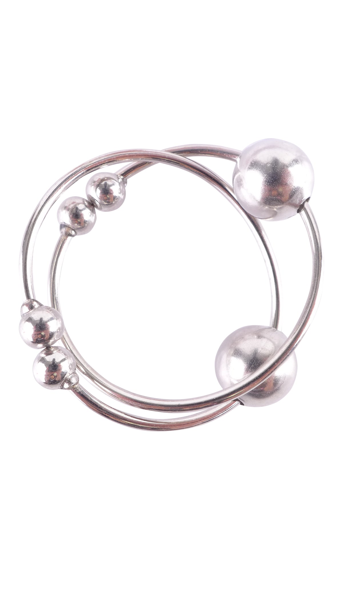 "Fetish Fantasy Series Nipple Bull Rings - Silver PD3603-26"