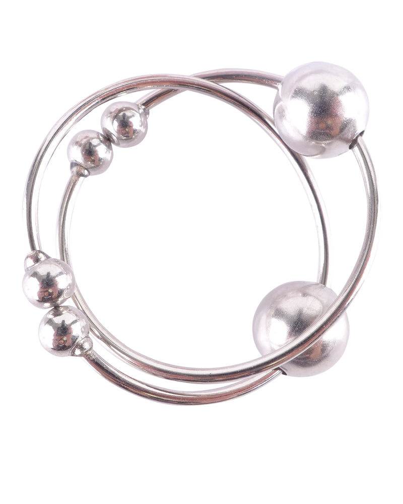 "Fetish Fantasy Series Nipple Bull Rings - Silver PD3603-26"