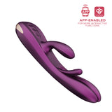 Terri - App Controlled Tapping Rabbit Vibrator - Purple