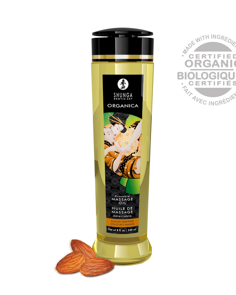 "Organica Massage Oils - Almond Sweetness - 8 Fl. Oz. SHU1312"