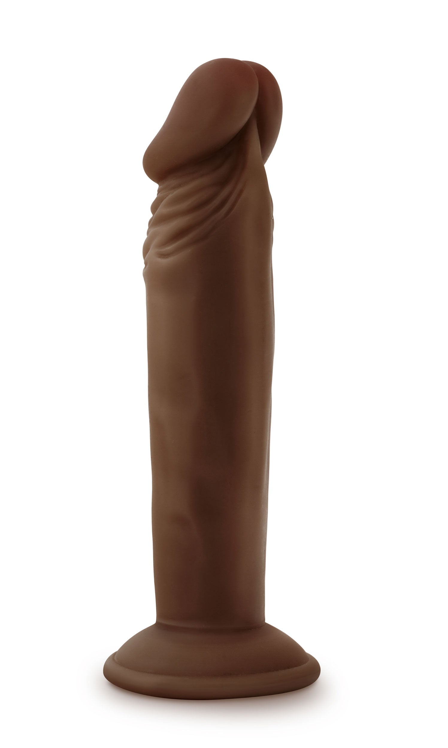 Dr. Skin Plus - 6 Inch Posable Dildo - Chocolate