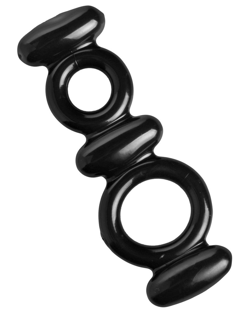 "Dual Stretch to Fit Cock and Ball Ring TV-AE180"