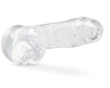 Naturally Yours - 8 Inch Crystalline Dildo - Diamond