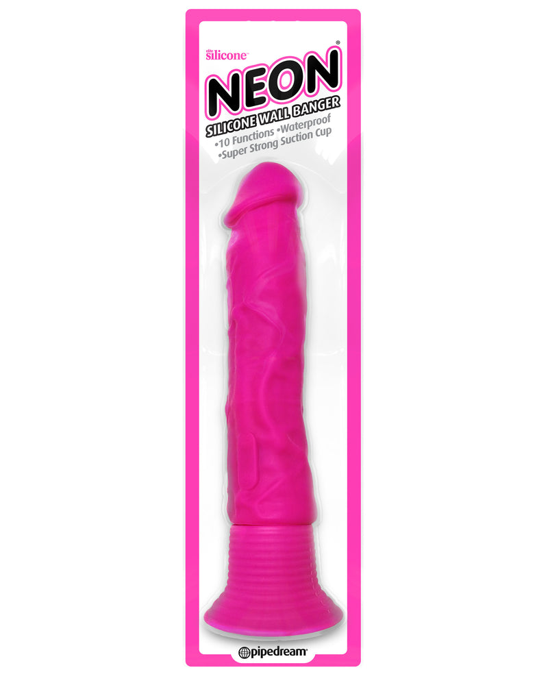 Neon Silicone Wall Banger - Pink