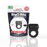 Screaming O - Big O Ritz Rechargeable Vibe Ring - Black