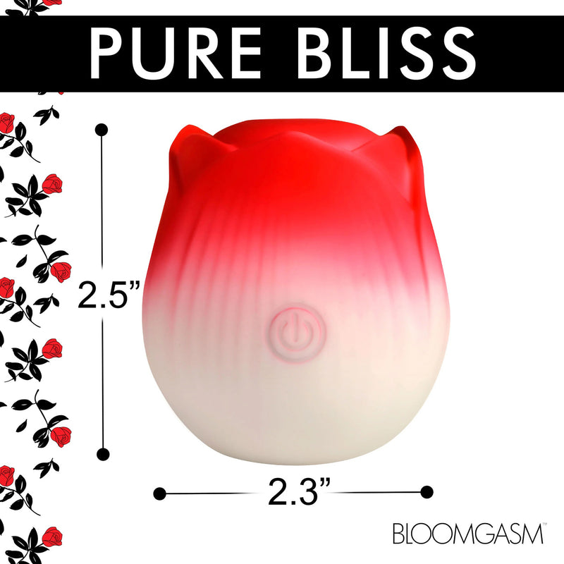 "Pulsing Petals Throbbing Rose Stimulator - Red INM-AH387-RED"